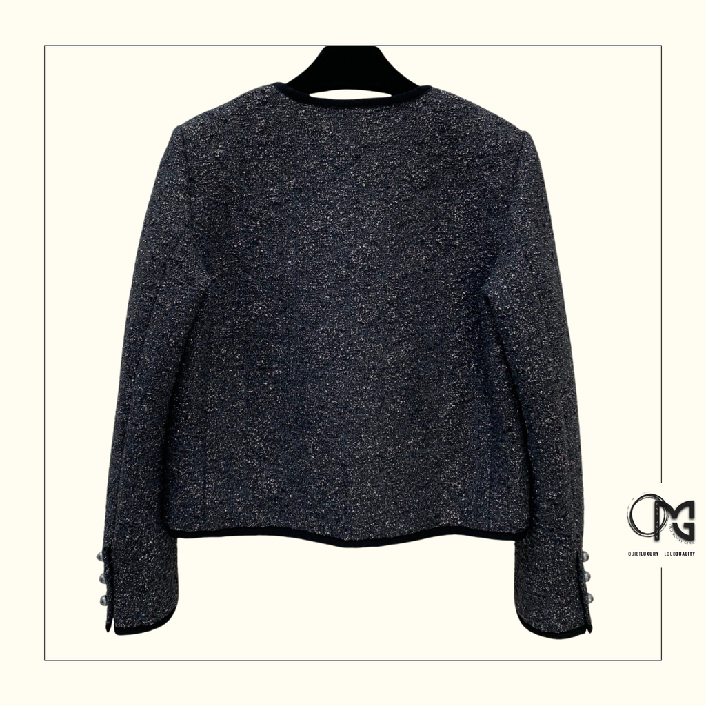 WOOL BLEND CROPPED JACKET