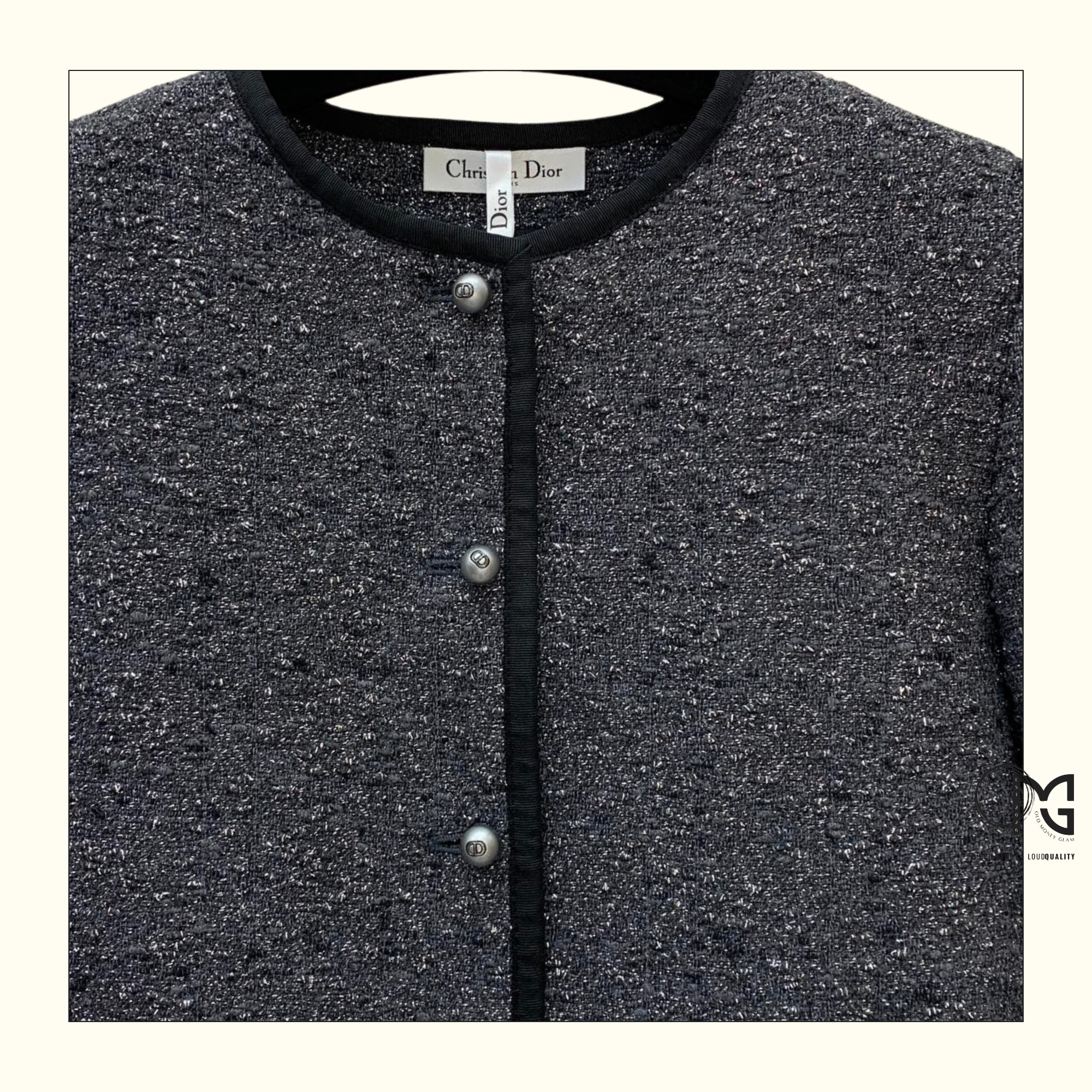 WOOL BLEND CROPPED JACKET