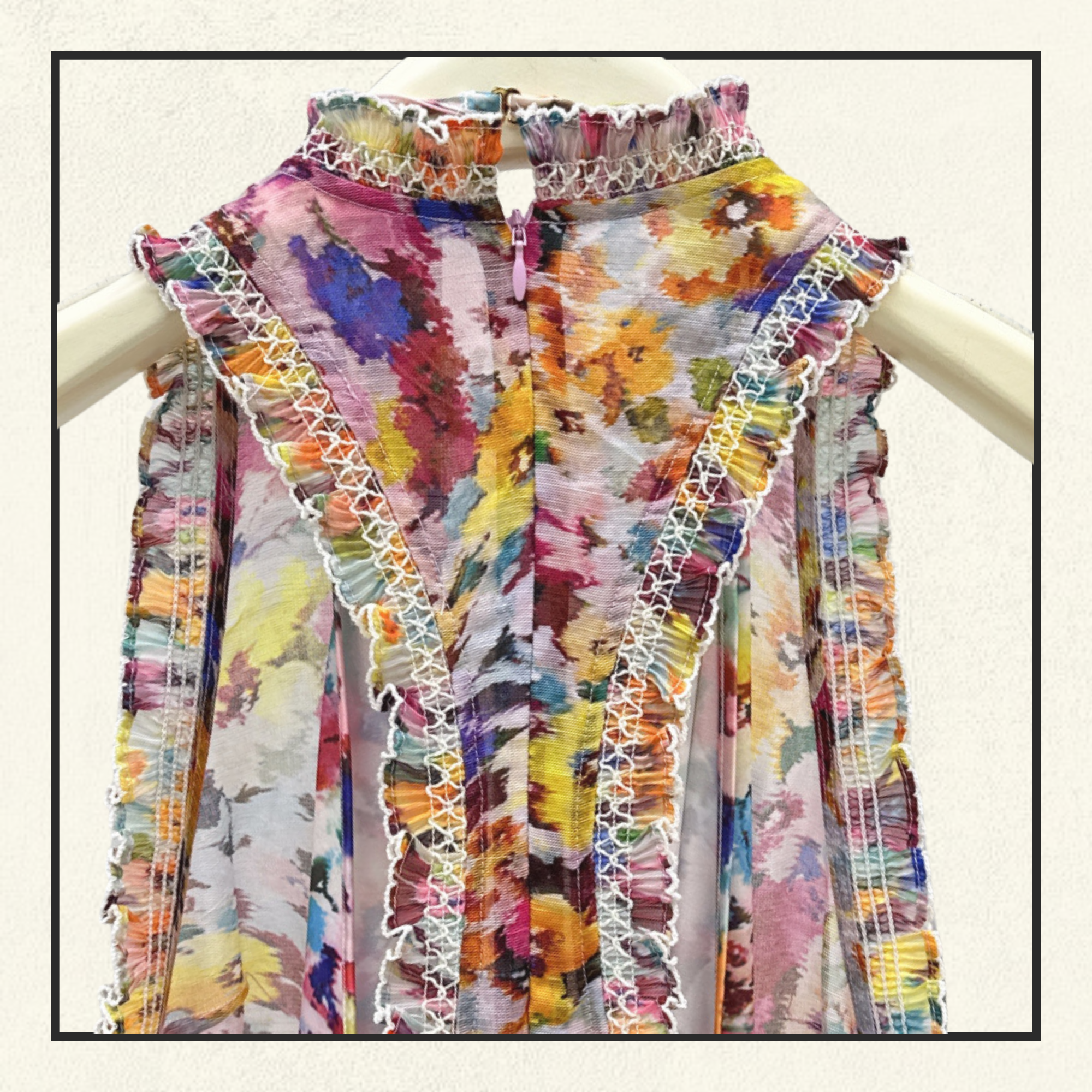 LUNA SHIRRED LANTERN DRESS
