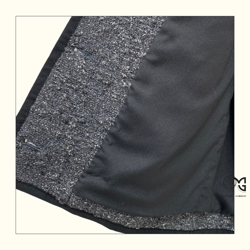 WOOL BLEND CROPPED JACKET
