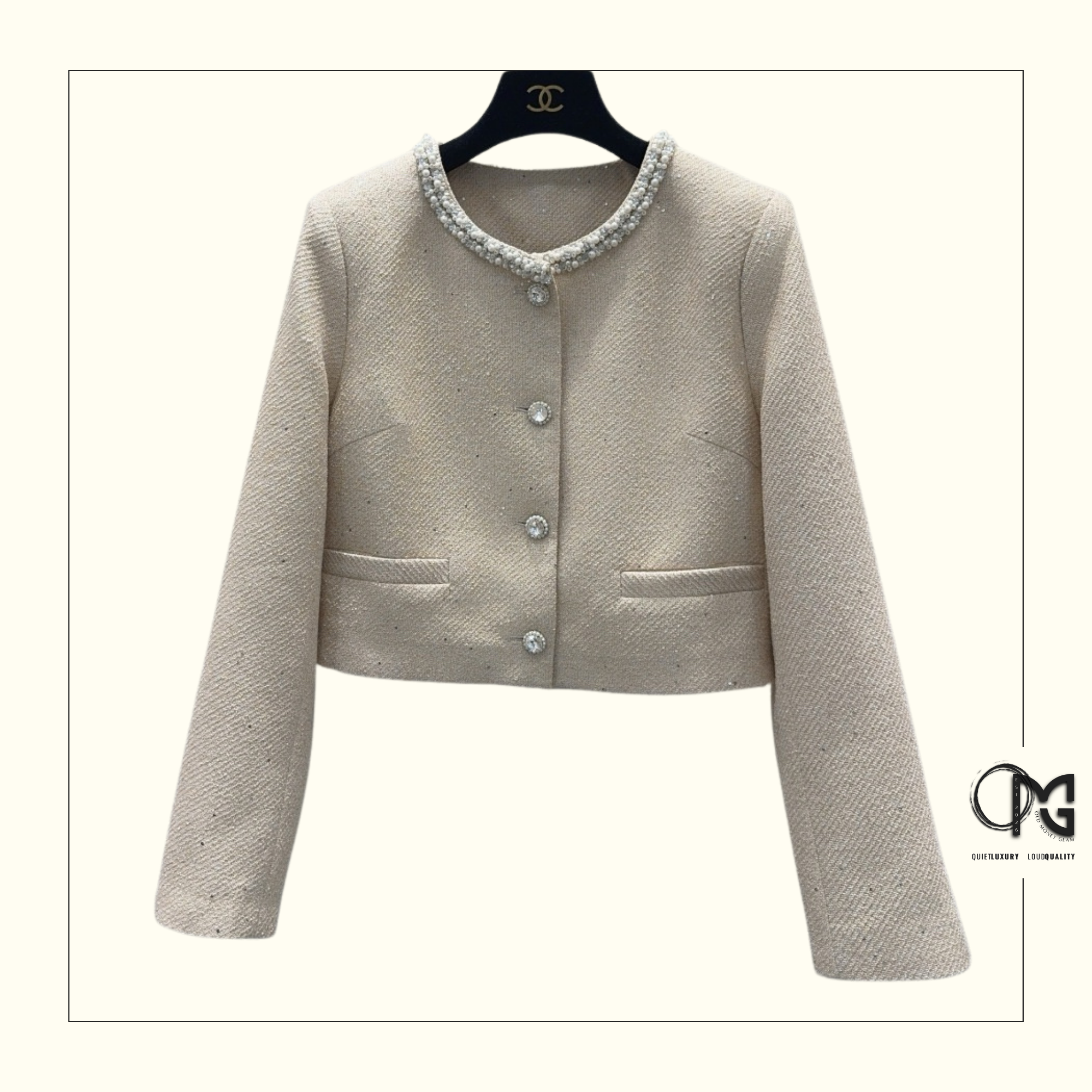 TWEED JACKET & PENCIL SKIRT