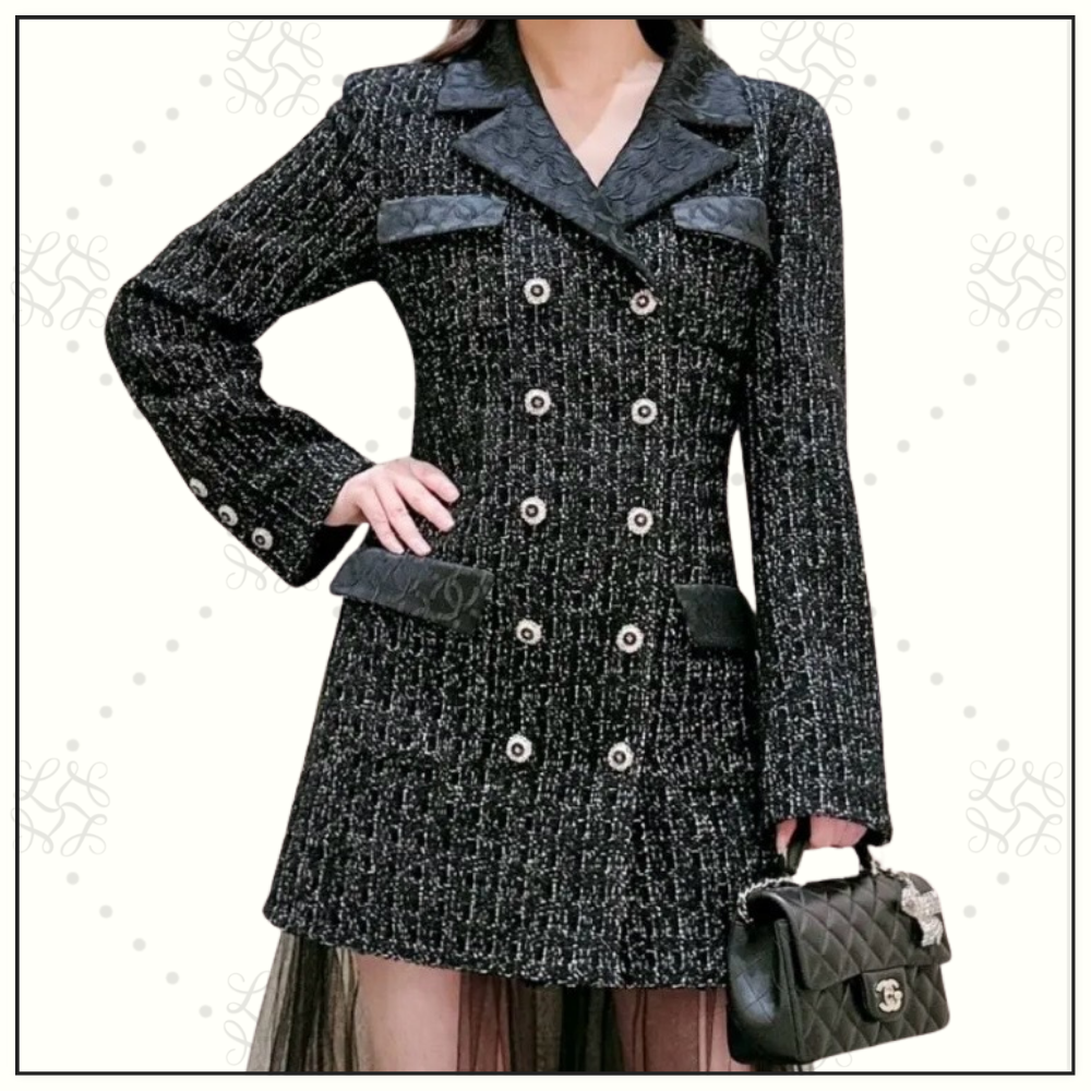 CASHMERE TWEED COAT