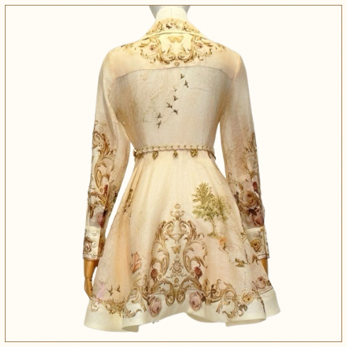 MEMENTO BUTTONED MINI DRESS