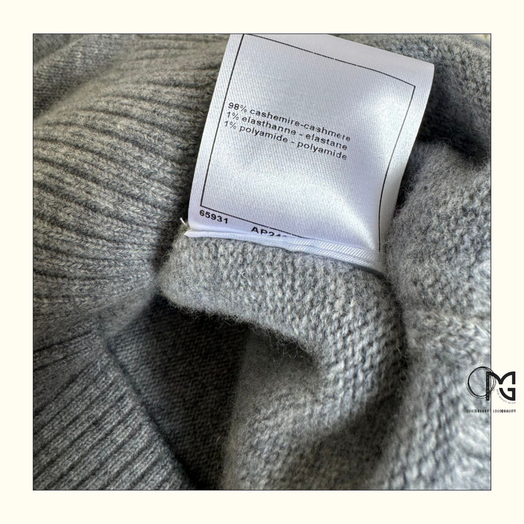 CROPPED CASHMERE CARDIGAN