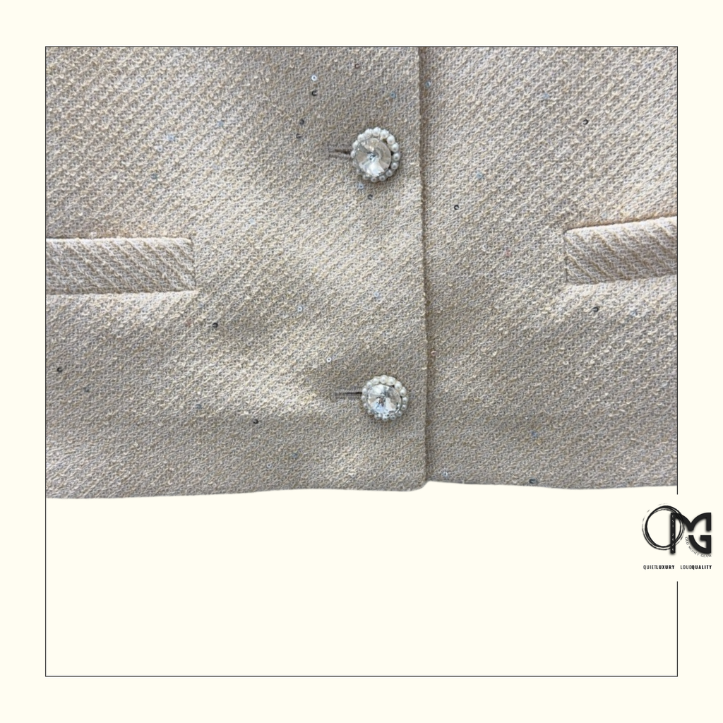 TWEED JACKET & PENCIL SKIRT