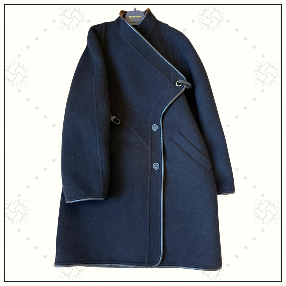 DOUBLE FACE LONG CLIP FRONT COAT