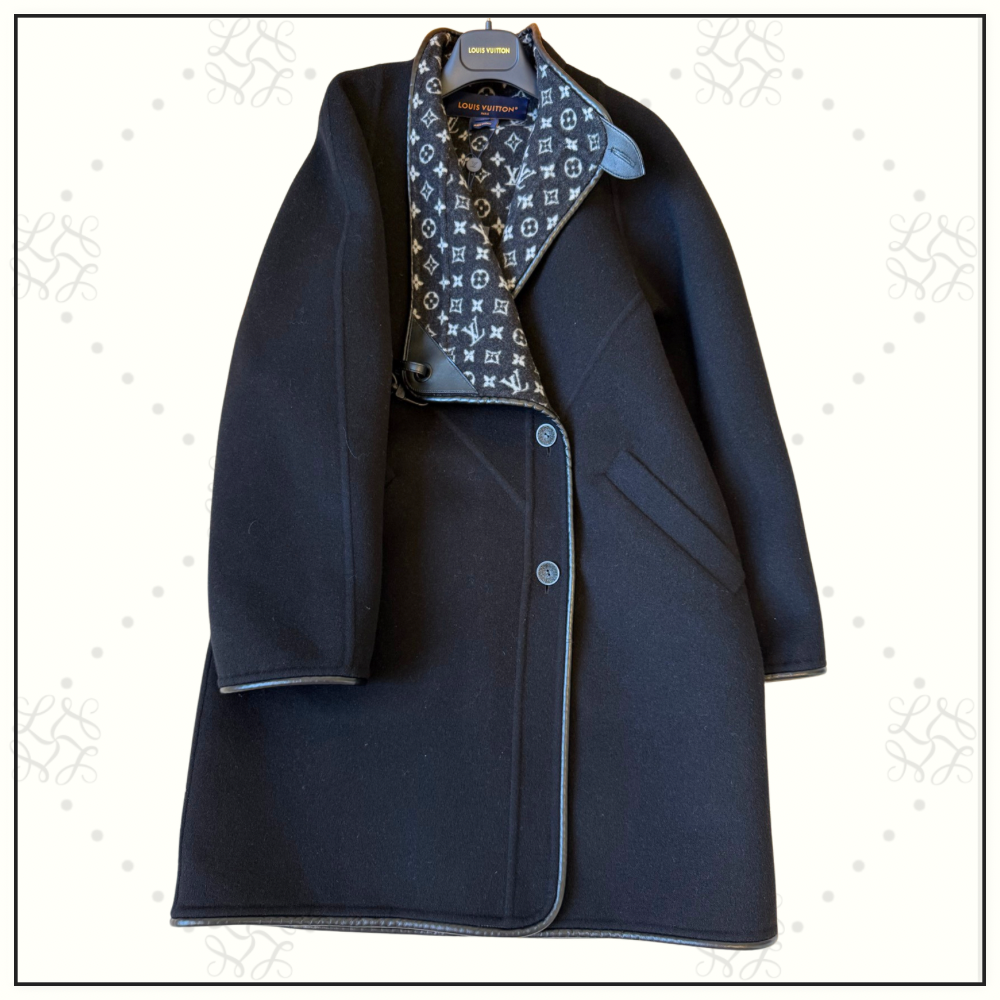 DOUBLE FACE LONG CLIP FRONT COAT