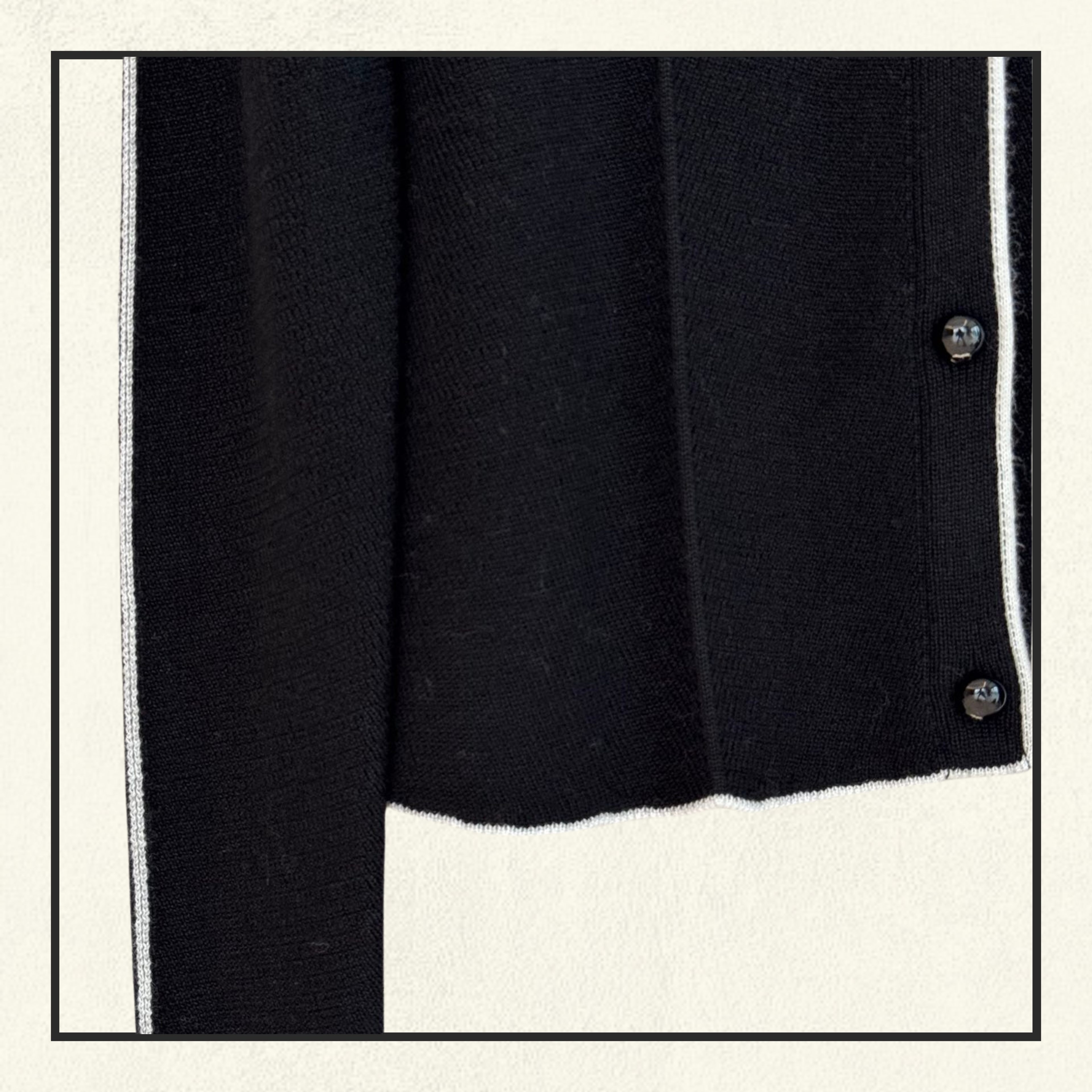 SILK & WOOL CARDIGAN