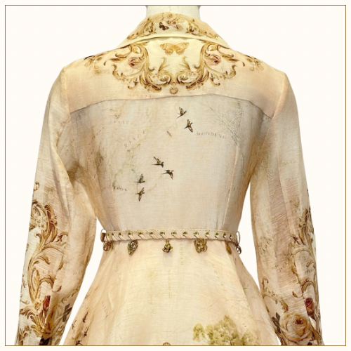 MEMENTO BUTTONED MINI DRESS