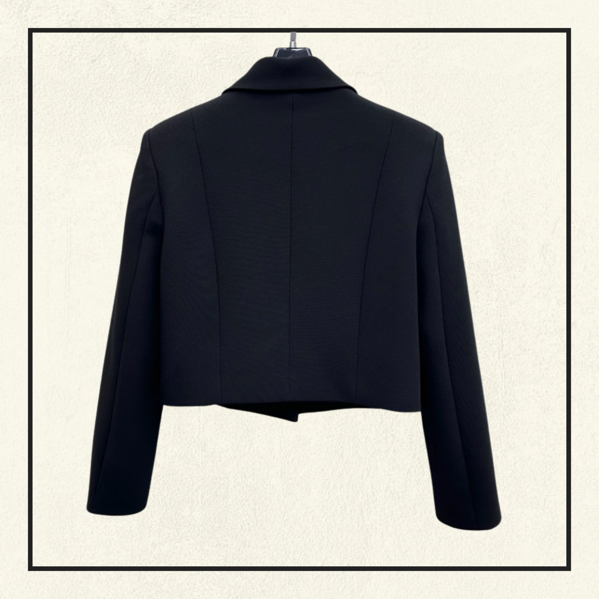 DOUBLE GG CREPE WOOL JACKET & MINI SKIRT