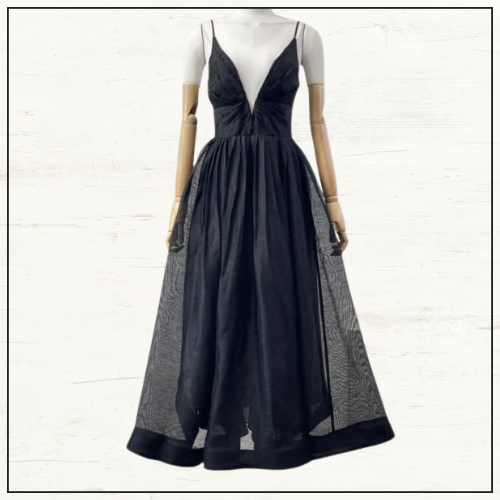 HYPNOTIC V NECK MIDI DRESS