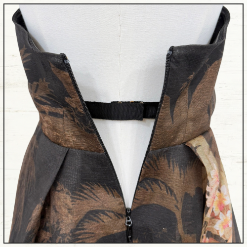 ILLUMINATE DRAPED MIDI DRESS