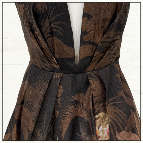 ILLUMINATE DRAPED MIDI DRESS