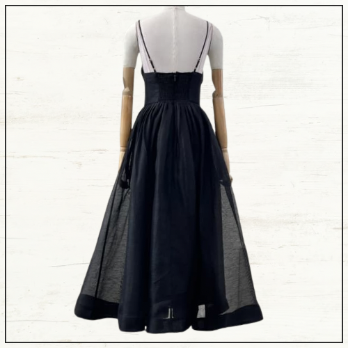 HYPNOTIC V NECK MIDI DRESS