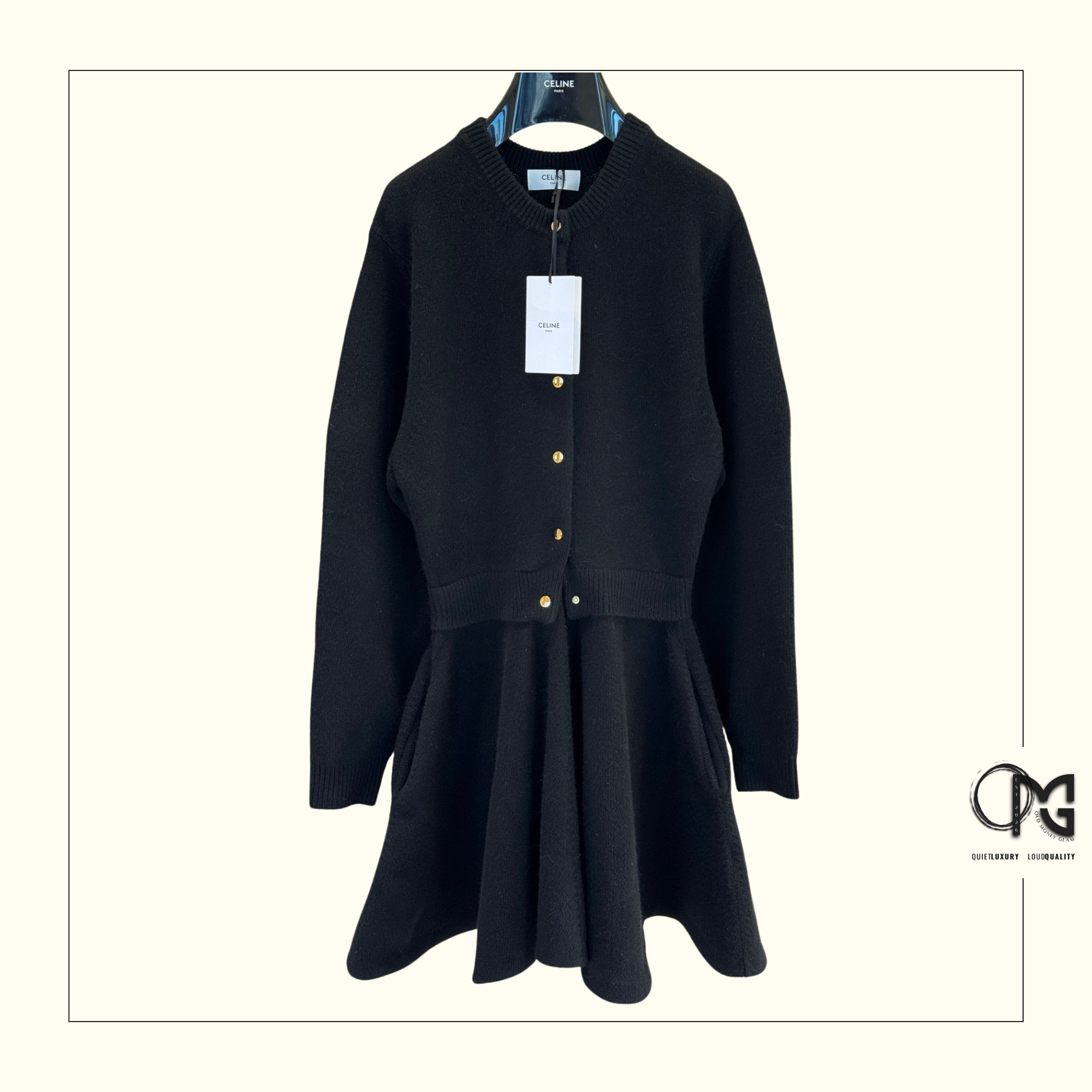 WOOL MINI DRESS