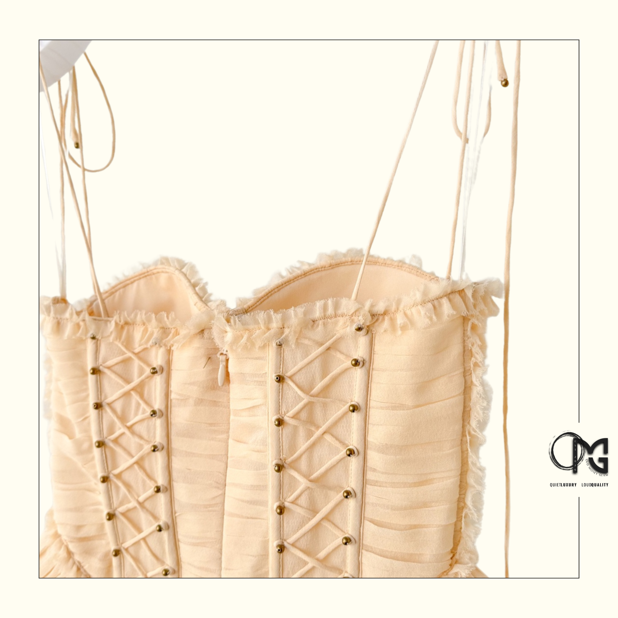 REBELLION FRAYED CORSET