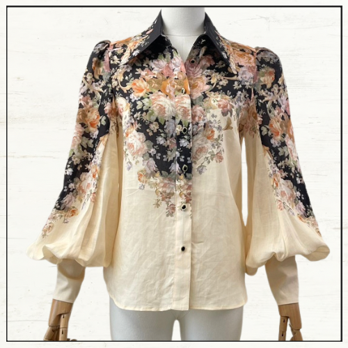 ILLUSTRATION BODY SHIRT & PENCIL SKIRT
