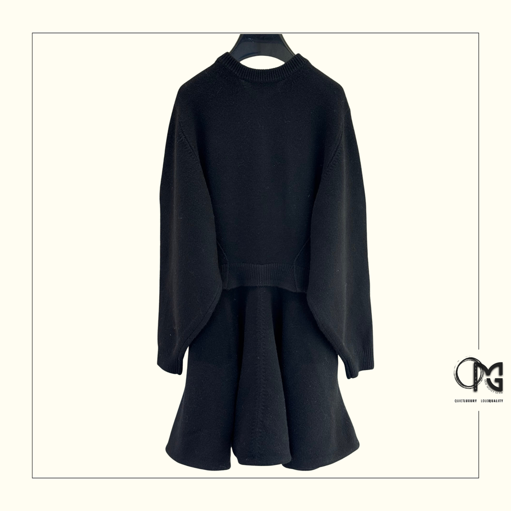 WOOL MINI DRESS