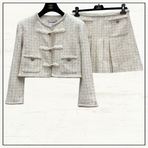 TWEED JACKET & SKIRT
