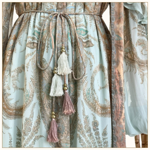 MEMENTO FLUTTER MIDI DRESS