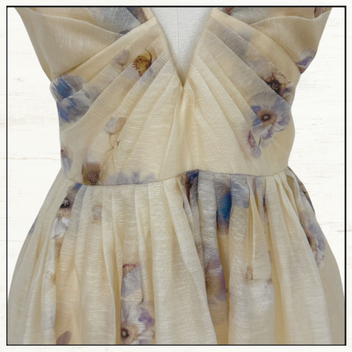 HYPNOTIC V NECK MIDI DRESS