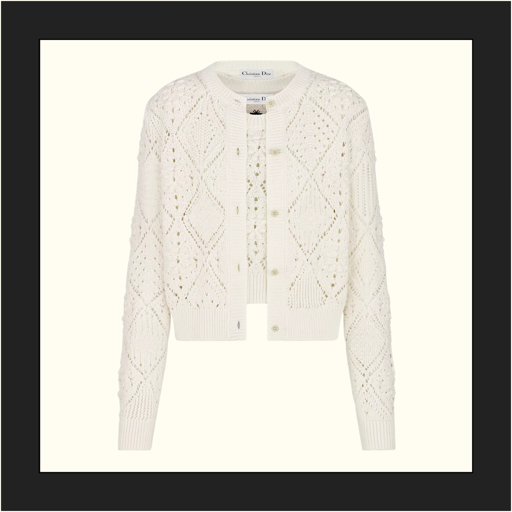 COTTON KNIT TWINSET