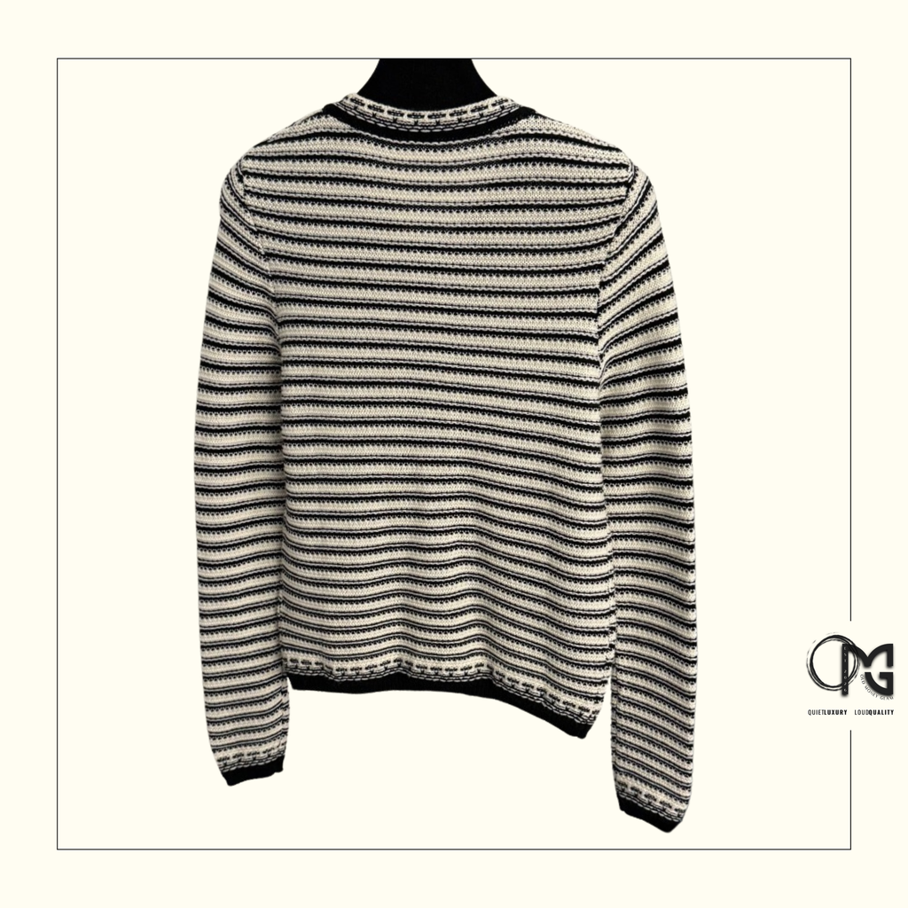 COTTON KNIT MINI DRESS & SWEATER