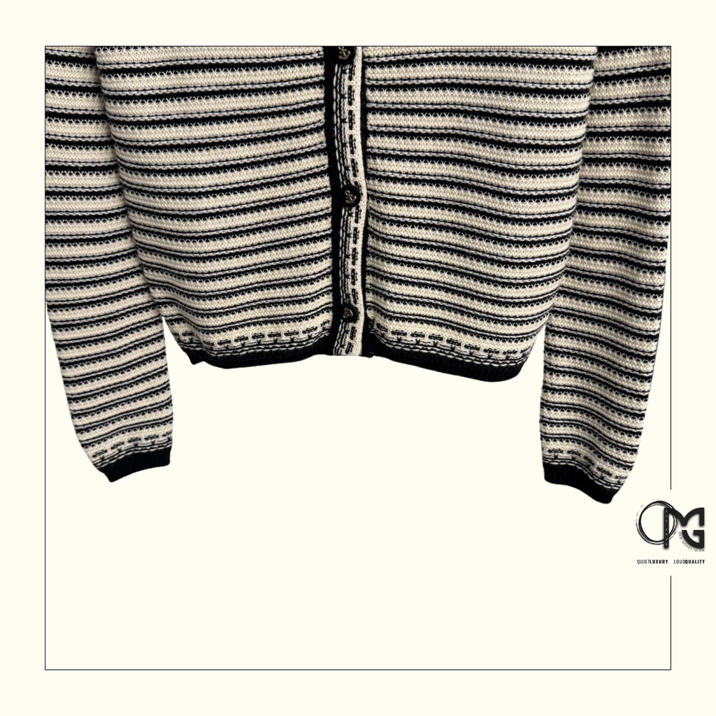 COTTON KNIT MINI DRESS & SWEATER