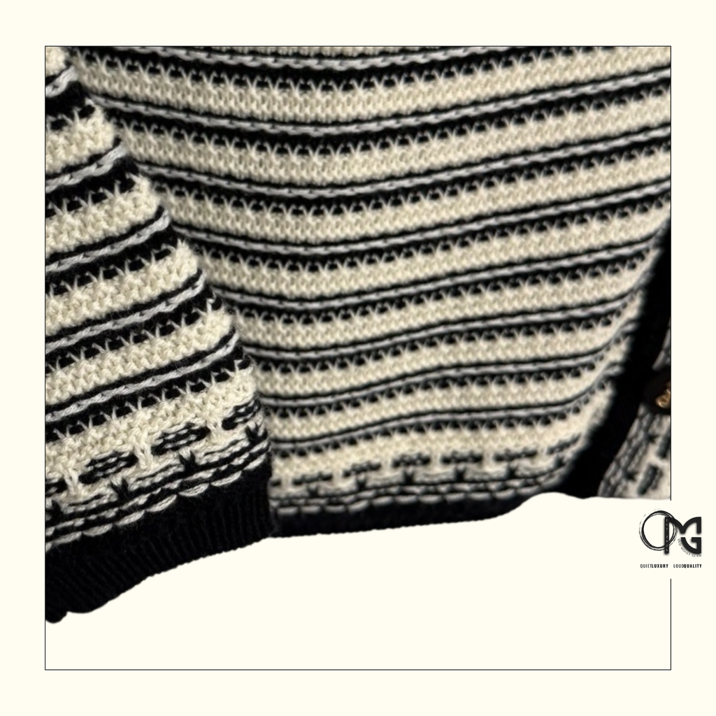 COTTON KNIT MINI DRESS & SWEATER