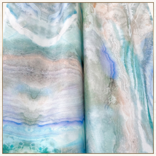 ILLUMINATE SILK SHIRT & WIDE LEG PANTS