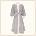 HYPNOTIC TUCK MIDI DRESS