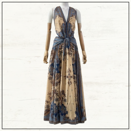 ASCENSION PLUNGE HALTER MAXI
