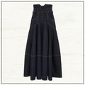 HYPNOTIC DENIM MIDI SKIRT