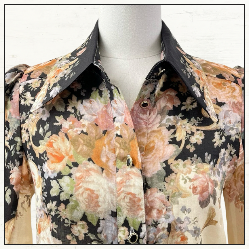 ILLUSTRATION BODY SHIRT & PENCIL SKIRT