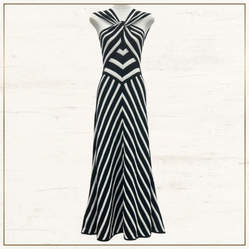 ILLUMINATE HALTER NECK MAXI DRESS
