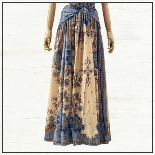 ASCENSION PLUNGE HALTER MAXI