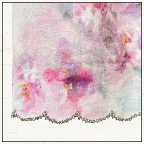CRUSH TIE NECK BLOUSE & MINI SKIRT