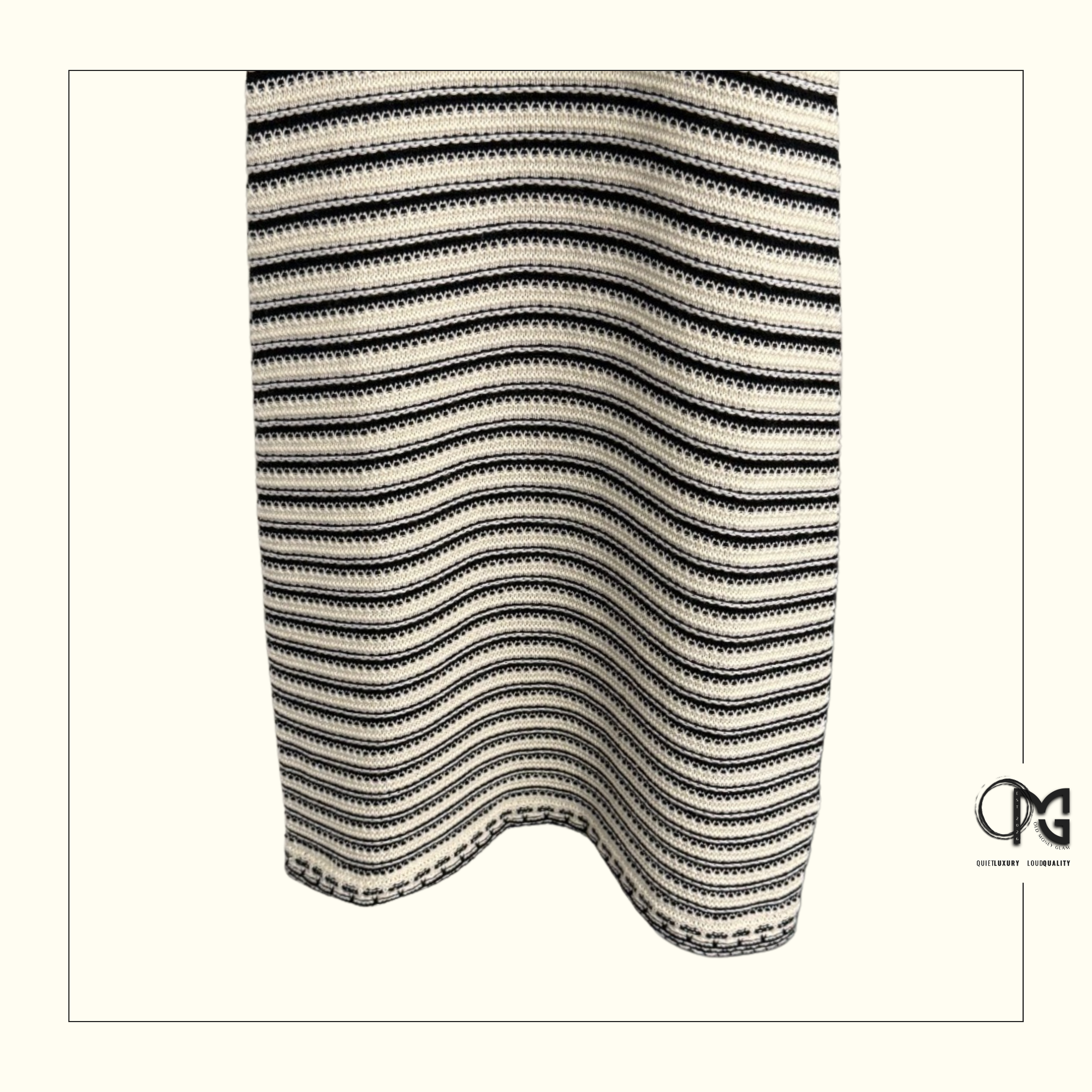 COTTON KNIT MINI DRESS & SWEATER