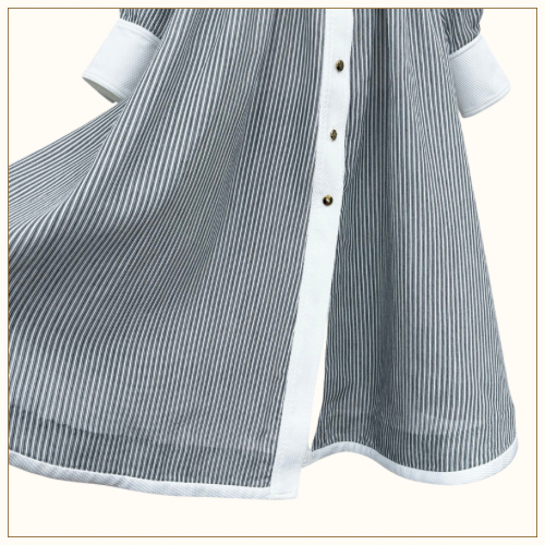 HYPNOTIC TUCK MIDI DRESS