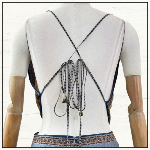 ASCENSION PLUNGE HALTER MAXI