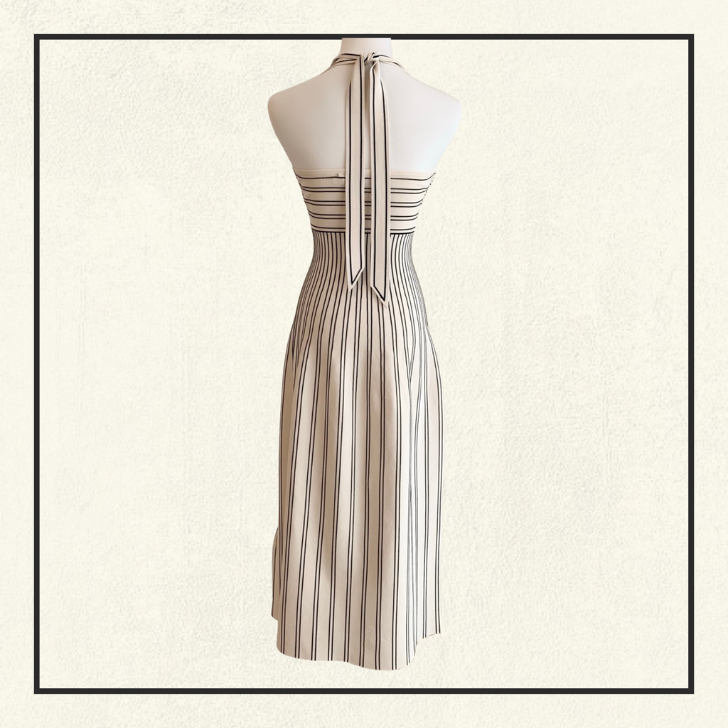 DAYLIGHT TWIST MIDI DRESS
