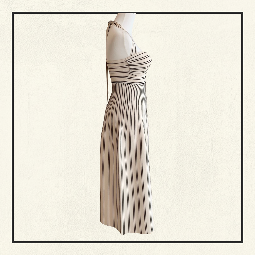 DAYLIGHT TWIST MIDI DRESS