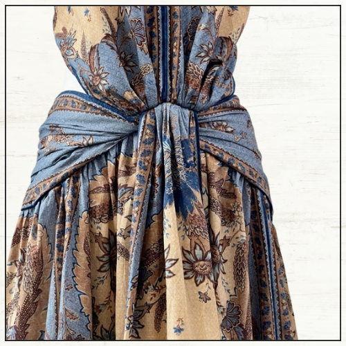 ASCENSION PLUNGE HALTER MAXI