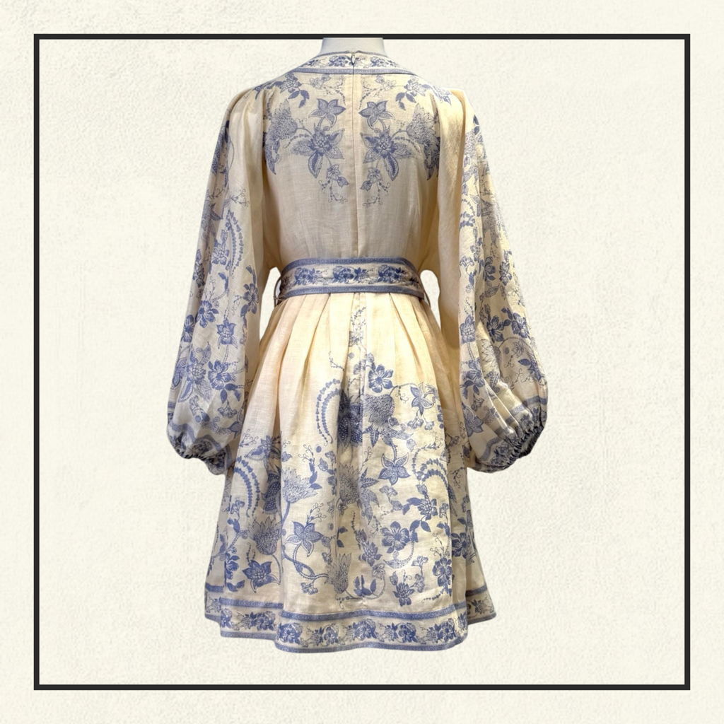 INDRA PLUNGE MINI DRESS