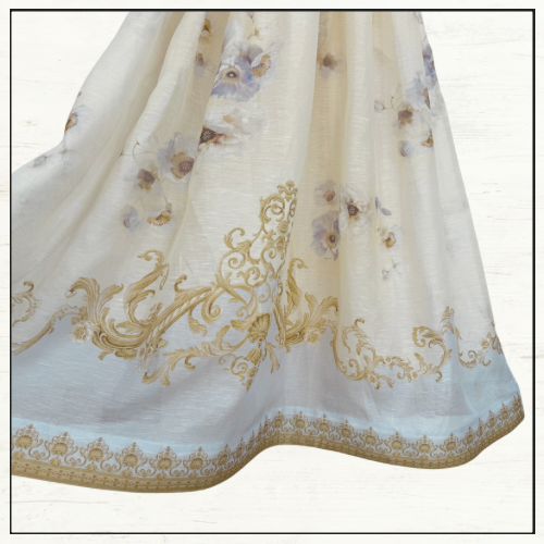 HYPNOTIC V NECK MIDI DRESS