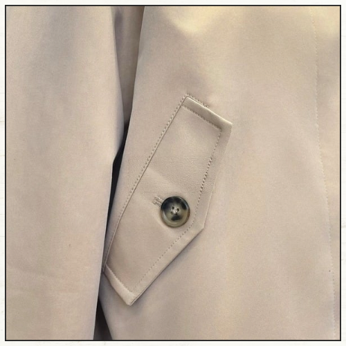 SHORT GABARDINE PARKA JACKET