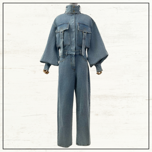 DENIM JUMPSUIT
