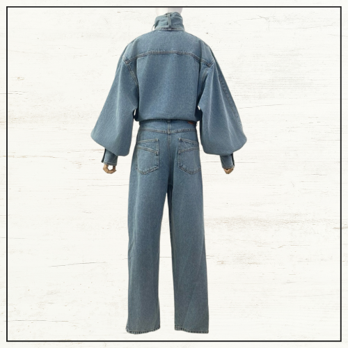 DENIM JUMPSUIT