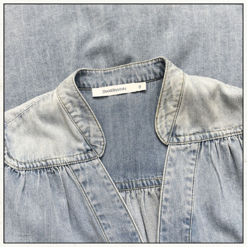 LUCKY DENIM BLOUSE & SHORTS