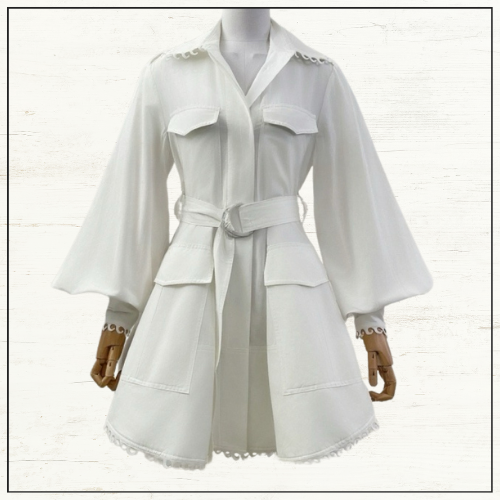 ILLUMINATE UTILITY MINI DRESS